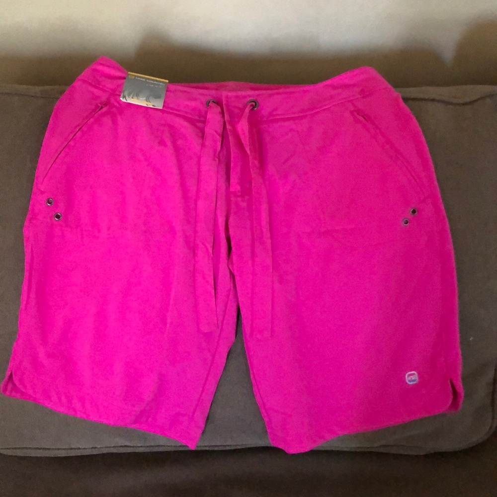 HOT Pink Bermuda shorts